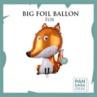 Foil Balloon Woodland Fox Animal Character / Fox Animal Balloon