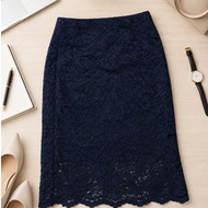 T801 (D50) K.p.8 A-Line Skirt With Lining Gu-Cang Brand Hidden Zipper At The Back Suitable For Impor