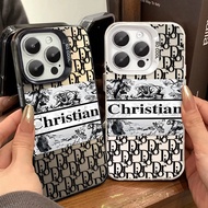 Full Screen Letter D Pattern Phone Case Compatible for IPhone16 15 14 13 12 11 Pro X XR XS MAX 7/8 P