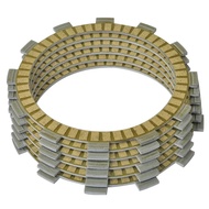 6Pc Motorcycle Friction Clutch Plate For Suzuki DR400S PE400 GN400X 80-81 GN400 80-82 RM400 SP400 DR