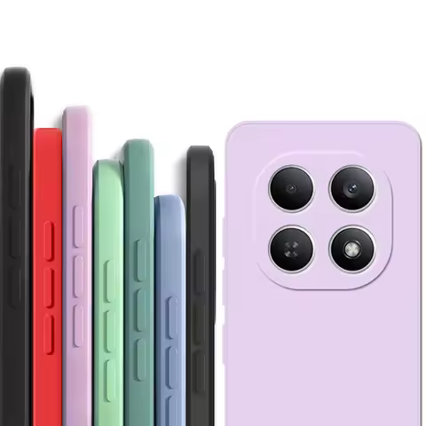 For Xiaomi Redmi Note 15 Pro Case Liquid Silicone Plain Rubber Redmi Note 15 Pro Cover Phone Protect