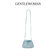 Gentlewoman Micro Dumpling : Blue Butterfly กระเป๋าผ้า กระเป๋าเกี๊ยว gentlewomen กระเป๋า เสื้อ mini 