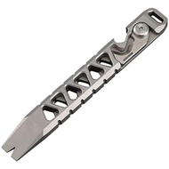 Titanium Mini EDC Pry Bar, Pocket Tool Pry Bar Bottle Opener Keychain Outdoor Tool,Multitool Tools, 