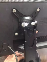 ขาตั้ง Monitor ขาตั้งจอคอม ขาตั้งมอนิเตอร์ ขาตั้งจอ CCTV S210L แบบตั้งโต๊ะ รองรับจอ 10-27 นิ้ว ปรับความสูงได้ ทำจาก Aliminium Alloy