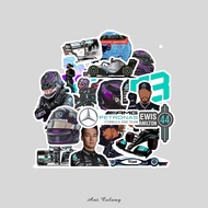 Sticker Pack Formula 1 F1 Vinyl Doff Laminate Sticker | Mercendes Sticker