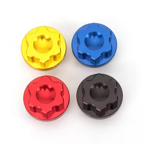 CNC Motorcycle Oil Filler Cap Cover For Yamaha FZ1 FZ6 FZ R3 R25 TDM850 XJ900 XJR1300 FJR 1300 MT07 