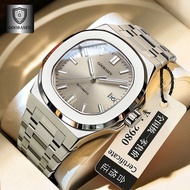 Cooperson High-value Waterproof Ultra-thin Men's Watch Calendar Imitation Mechanical Watch k26.04.23