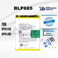 Thunder Drive Battery Compatible For Opo A76 BLP885