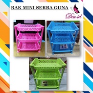 [DEASHOP] 3-Tier Multipurpose Mini Shelf / Kitchen Shelf / Multipurpose Mini Cosmetic Shelf