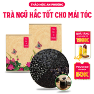 Trà Ngũ Hắc An Phương(1 hộp 30 gói) Giúp Tóc Chắc Khỏe Giảm Gãy Rụng Tóc T06