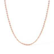 ZHOU LIU FU 周六福 สร้อยคอทองคำ 75% 18K สร้อยคอสตรี 40+5cm C0510283