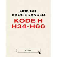 CO LINK CODE H (H34-H66) BRAND*ed UNISEX T-SHIRT T Shirt Men T Shirt For Men T Shirt Men Cotton