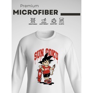 MICROFIBER DRAGON BALL jersey baju pancing muslimah motor sport man long sleeves tshirt lelaki jersi