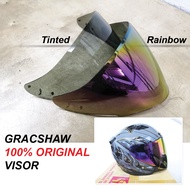 [100% Original] Gracshaw G555 G535 G838 Geomax Rainbow & Tinted visor