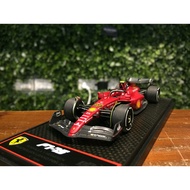 1/43 BBR Ferrari F1-75 CarloSainz AustralianGP BBRC278B [MGM]