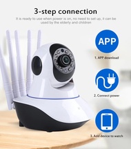 Yi iot IP Camera CCTV WIRELESS Wifi 5 Antena - Ip Cam 5 antena Yi Iot