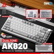 Ajazz AK820 Dual Tone 75% Gasket Mount Mechanical Gaming Keyboard