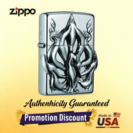 Zippo Genuine Nine-Tailed Silver Fox Windproof Lighter Case