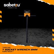 HITAM Black T sock key 8mm T sock key T handle T key 8 mm sabetzu key 8mm TW63.308