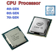 (USED) Intel Core i5 CPU Processor 4th Gen 6th Gen 7th Gen i5-7400 SR32W 3.00GHz