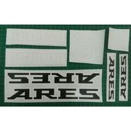 BMX Ares Ashura Decal Transparent Sticker BMX Flatland Ares Bykes