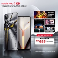 nubia Neo 2 5G Smartphone 20(8+12)GB+256GB Shoulder Trigger | 6.72" FHD+ 120Hz Display | 6000mAh