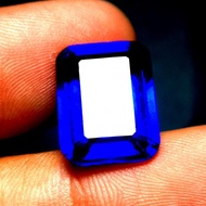 Batu King Safir Catam Royal Blue Safir Top Kristal