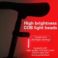 [takejoynew] Bicycle Tail Light Mountain Bike Road Bike Night Riding Lights Safety Warning Lights Running Pilot Light LYF