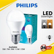 PHILIPS Essential 5W 7W 9W 11W 13W E27 LED Bulb Philips LED Bulb Mentol Downlight LED Philips 灯泡