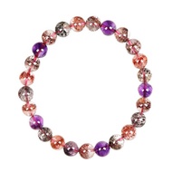 【正佳珠寶】超七 頂級冰淨體滿絲超七 7.4-7.8mm 超七水晶手珠