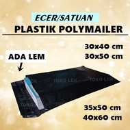 (Satuan) Plastik Polymailer Besar 30x40 30x50 35x50 40x60 cm Kantong