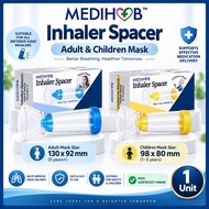 MEDIHUB AEROCHAMBER CHILDREN & ADULT(With Mask) Asthma Inhaler MDI Spacer