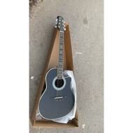 Ovation 1869 Huang Jiaju Same Model Electric Acoustic Guitar Black Professional Guitar