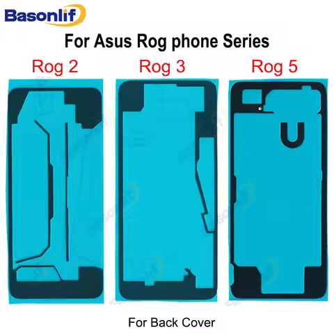 Back Battery Cover Waterproof Adhesive Rear Sticker Replacement Part For Asus Rog Phone 5 5S 5Pro 3 
