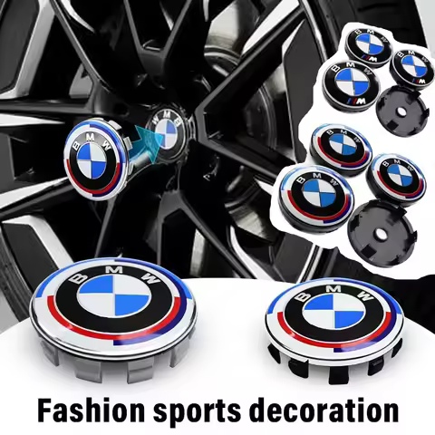 4Pcs 68/56mm Wheel Center Cover Wheel Hub Center Integrated Cover For BMW 50TH X3 F20 F30 F40 F15 F2