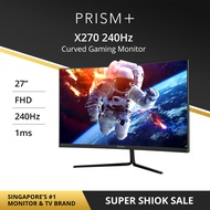 PRISM+ X270 27'' 240Hz | 1ms 1500R Curved Adaptive-Sync Ready Gaming Monitor [1920 x 1080]