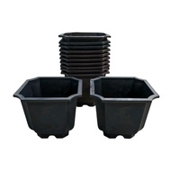 12PCS Flower Pot Garden Planting Gardening Home Garden Pasu Bunga Pasu Plastik Pasu Murah