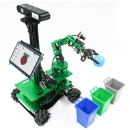 Yahboom Raspberry Pi 5 Robot for AI Research Adults Python Programming ROS 6-DOF Robotic Arm Aluminu