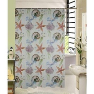 (Kim) Shower Curtain Bathroom Curtain 180 X 180Cm Polyester Material