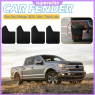⚡24H⚡ 4x Universal Car Auto Pickup Truck SUV Fender Mud Flaps Mudguards Splash Guards