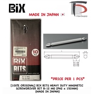 BIX BITS HEAVY DUTY MAGNETIC SCREWDRIVER BIT *ANEX / KING TOYO / STANLEY GRADE*