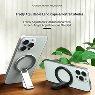 Finger Ring Magnetic Phone Holder Smartphone Stand For ios 17-12 Pro Max Android Desktop Foldable Ce