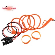 Solar Panel 2m Extension Cord with DC 8mm Adapter Cable, Solar Connector for DC7909/8020 Male Plug, 