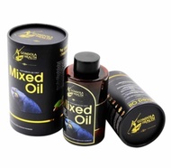 Mixed oil  ขวดแพคเกจ วิตามินรวมและน้ำมันสกัดเย็น นกแก้วทุกสายพันธุ์