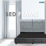 FREE INSTALL Katil Murah Queen Size Bed Frame Headboard Divan King Size Bed Water Repellent Muji Style Ikea Modern 床架