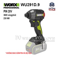 Máy Vặn Vít Dùng Pin 20V Worx WU291D.9 ( Thân Máy )
