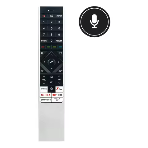 New ERF6P64H Voice Replaced Remote Control Fit For Hisense TV 55U7KQ 75U7KQ 85U7KQ 100U7KQ 65U8KQ 75