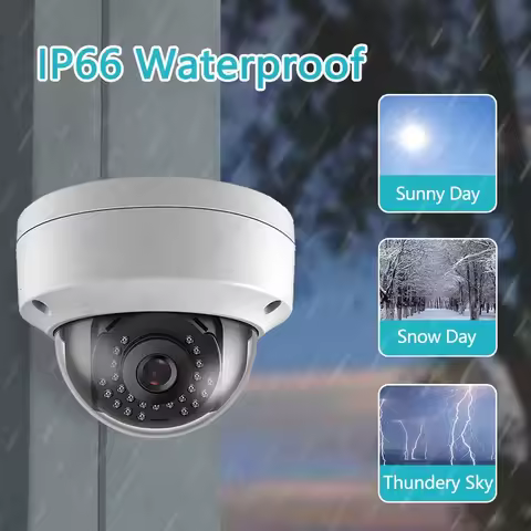 H.265 5MP Surveillance CCTV Camera Vandalproof 5MP HD Camera Motion Face-Detection IR Cut Night Visi