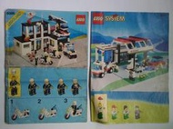 LEGO-樂高-城市系列-加油站6397+警察局6386 組裝說明書