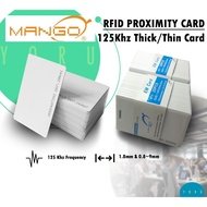 MANGO RFID Proximity EM Thin & Thick ID Card 125Khz 0.8~1.8mm | Standard EM4200,EM4100,TK4100 White